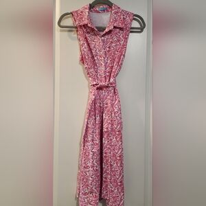 J. McLaughlin Pink dress with pockets